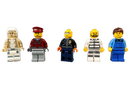 LEGO Bundle Minifiguren 5x Polizei, Gefangener, Höhlenmensch