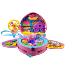 Mattel Polly Pocket Herz-Rucksack Spielset mit Zubehör