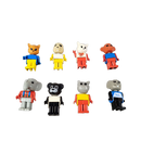 LEGO Bundle Fabuland Set von 8 Tierfiguren