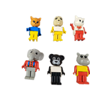LEGO Bundle Fabuland Set von 8 Tierfiguren