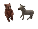 Schleich Tiere Bundle Bauernhof & Wildtiere 7 Teile Tierfiguren