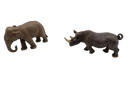 Schleich Tiere Bundle Nashorn & Elefant 2 Teile Tierfiguren