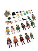 Playmobil Bundle Set von 14 Figuren, Zubehör, Hunde, Einkaufswagen