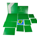 LEGO Bundle Set von 12 Bauplatten Grundplatten