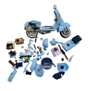 LEGO Vespa 125 10298 Motorrad Bauset