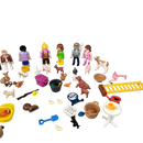 Playmobil Bundle Bauernhof Set von 7 Figuren & Tiere