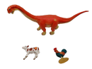 Ravensburger Bundle tiptoi Set von 3 Figuren Dinosaurier & Bauernhof