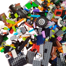 Konvolut LEGO ca. 1 kg, Bausteine & Minifiguren, ab 6 Jahre