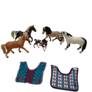 Schleich Bundle Pferde Set von 7 Figuren & Zubehör