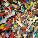 Konvolut LEGO ca. 3,4 kg Steine
