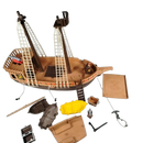 Playmobil Bundle Piratenschiff 3750 mit Figuren & Zubehör