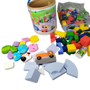Playtive Holzbausteine Stadt Set mit Tieren & Kipplaster