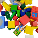 Playtive Holzbausteine Stadt Set mit Tieren & Kipplaster