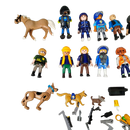 Playmobil Bundle Polizei Figuren, Tiere & Zubehör Pferd & Hunde