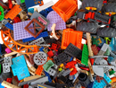 Konvolut LEGO ca. 3,5 kg, Bausteine & Teile gemischt, ab 6 7 8 Jahre