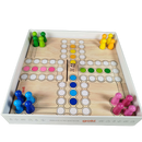 Goki Ludo Brettspiel aus Holz neuwertig