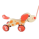 Hape Walk-A-Long Puppy Pepe & Friends Nachziehtier Hund aus Holz