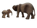 Schleich Tiere Bundle Elefanten Familie 4 Teile Tierfiguren