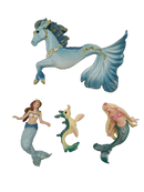 Schleich Bundle Meerjungfrau & Einhorn 4 Teile Fantasy Figuren