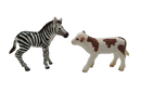 Schleich Tiere Bundle Bauernhof & Wildtiere 9 Teile Tierfiguren