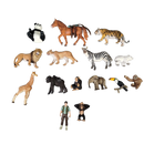 Schleich Tiere Bundle Wildtiere & Zoo 14 Teile Figuren