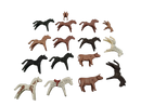 Playmobil Bundle Tiere Set Tierfiguren Pferde Kühe Hirsch Fledermaus