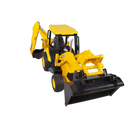 Bruder JCB MIDI CX Baggerlader Baustellenfahrzeug