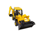 Bruder JCB MIDI CX Baggerlader Baustellenfahrzeug