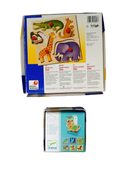 Selecta Spiel Bundle Zoo 2051 Set von 3 Holzpuzzle & Bilderwürfel