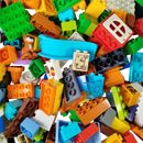 Konvolut LEGO Bausteine & Großsteine ca. 2,4 kg, ab 6 7 8 Jahre