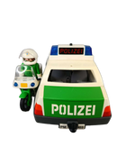 Playmobil Bundle Polizei 3903 Set Auto, Motorrad, 3 Figuren & Zubehör