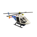 Playmobil 6874 Polizei-Helikopter mit LED-Suchscheinwerfer