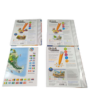 Ravensburger Bundle tiptoi Set von 4 Lernbücher & Weltkarte