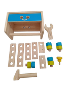 PlanToys Holz Werkbank für Kinder mit Zubehör