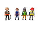 Playmobil Bundle Cargo-Team 5259 & 4474 Set von 2 Figuren & Container