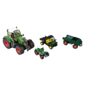 Siku Bundle John Deere Gator Set von 4 Traktoren & Anhänger