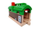 BRIO Lokschuppen mit Rolltor 33574 Holzeisenbahn Zubehör
