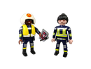 Playmobil Feuerwehr-Hubschrauber mit Schlauchboot & Zubehör Spielset