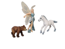 Schleich Bundle Bayala 3 Teile Figuren, Fee, Fohlen & Bärenjunges