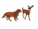 Schleich Tiere Bundle Bauernhof & Wildtiere 6 Teile Tierfiguren