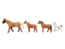 Playmobil Bundle Pferde Palomino & Fohlen Set von 8 Pferdefiguren