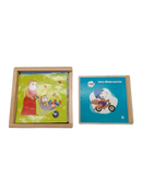 Bundle Märchen Set von 2 Holzpuzzle & Bilderwürfel