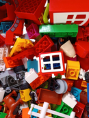 Konvolut LEGO Cars Großbausteine & Tierfiguren ca. 2,6 kg, ab 3 Jahre