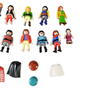 Playmobil Bundle gemischte Charaktere Set von 11 Figuren & Zubehör