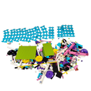 Konvolut LEGO Friends ca. 0,5 kg, Bausteine & Schienen, 2 Grundplatten