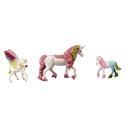 Schleich Bundle Bayala 70720 70523 70722 70524 7 Teile Einhorn & Pferd
