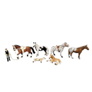Schleich Tiere Bundle 8 Teile Pferde Fohlen Hund & Reiter Figuren