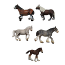 Schleich Tiere Bundle Pferde Fell Pony 13740 5 Teile Pferdefiguren