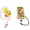 Done by Deer Bundle Motorik Set von 3 Formenbox & Nachzieh-Ente