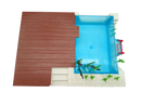 Playmobil Swimmingpool mit Terrasse 5575 Spielset mit Zubehör